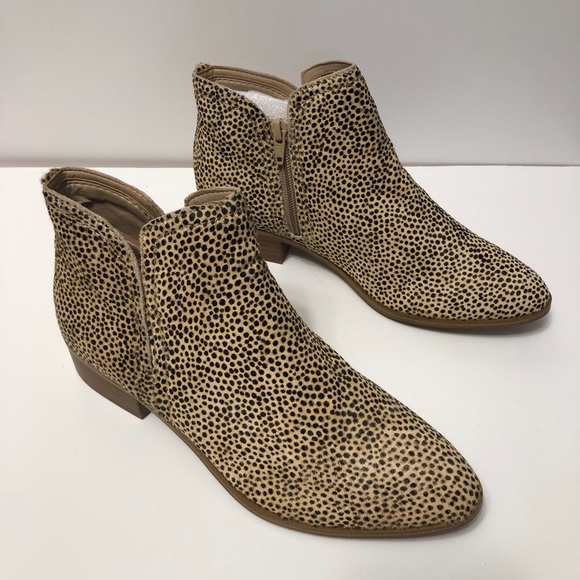 ALDO Kaicien Dotty Cheetah Ankle Boot 8.5 NIB - Picture 4 of 16